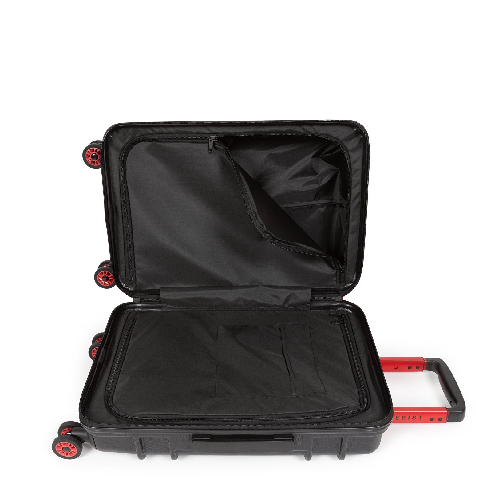 Eastpak RESIST'R ZIP CABIN BLACK TEKERLEKLİ VALİZ