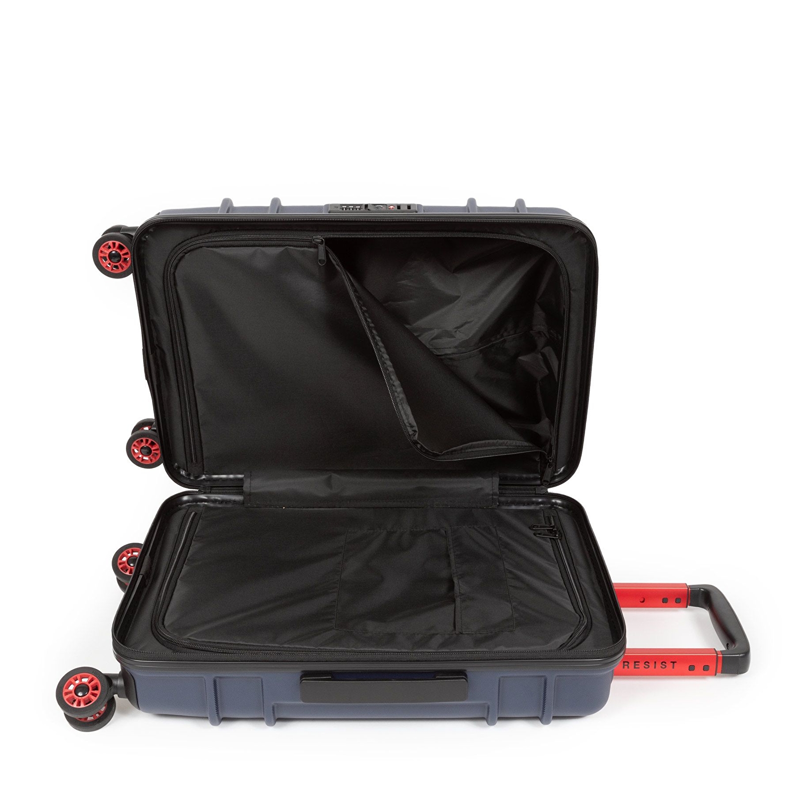 Eastpak RESIST'R ZIP CABIN MARINE NAVY TEKERLEKLİ VALİZ