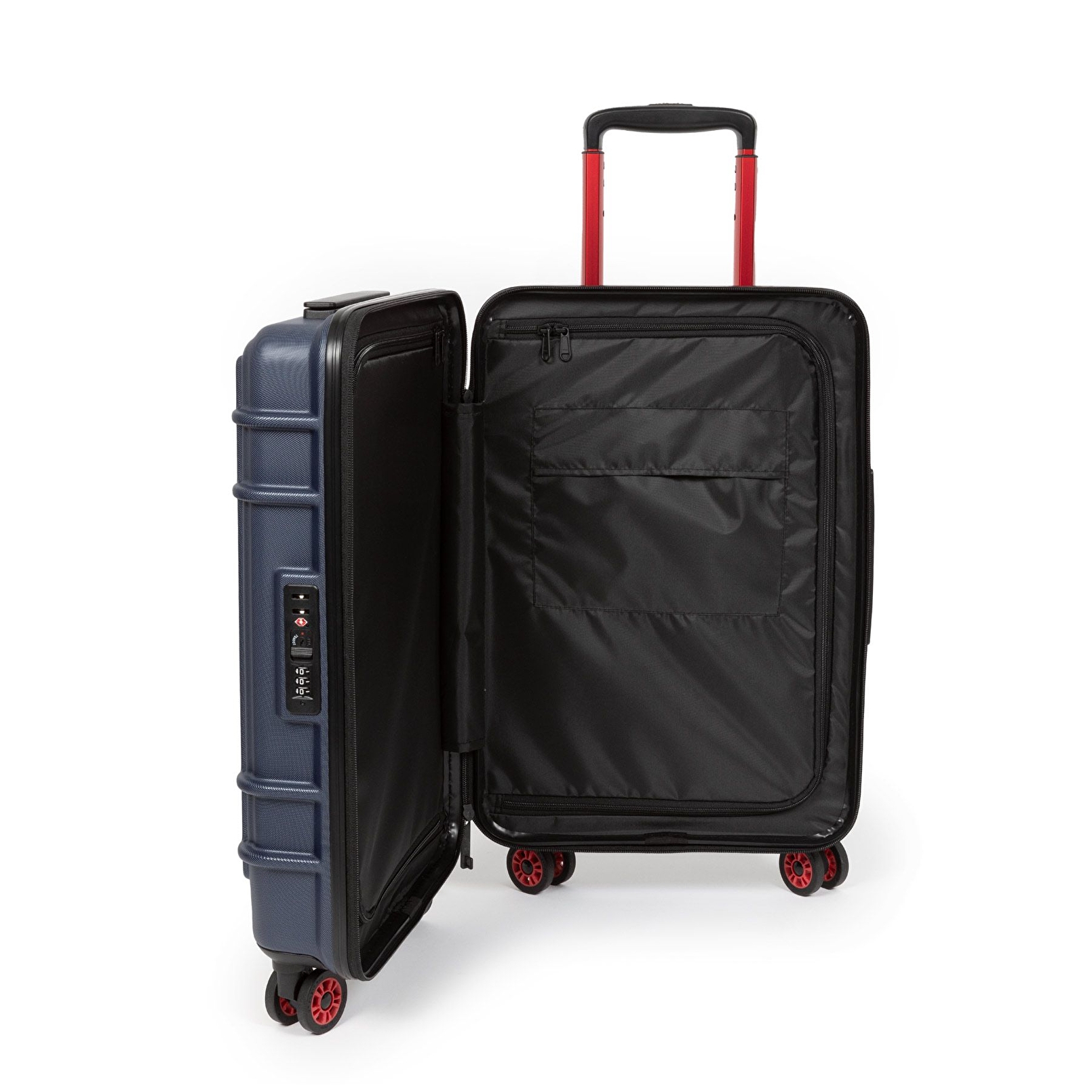 Eastpak RESIST'R ZIP CABIN MARINE NAVY TEKERLEKLİ VALİZ
