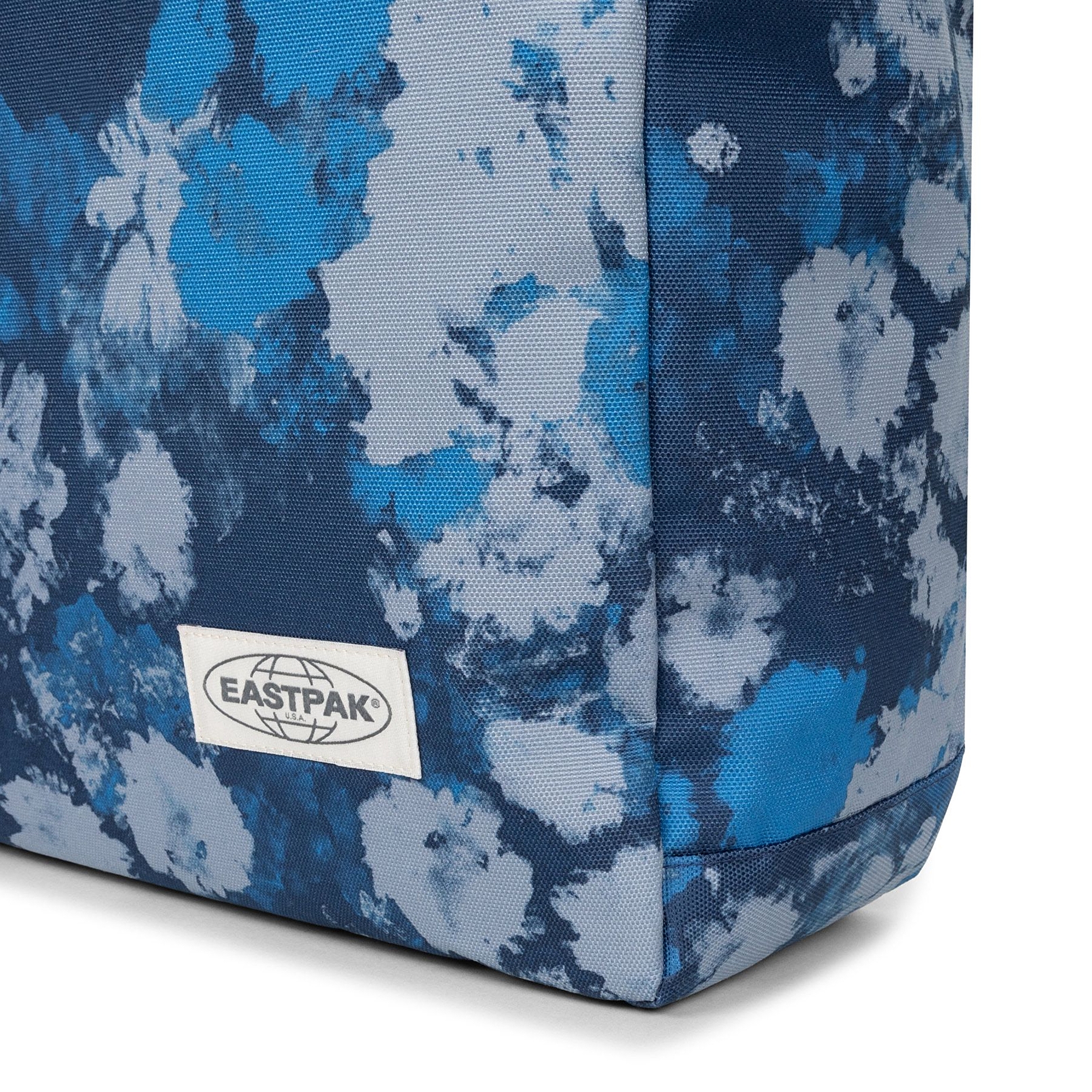 Eastpak CARRY TOTE BAG WASHED PRINT BLUE OMUZ ÇANTASI