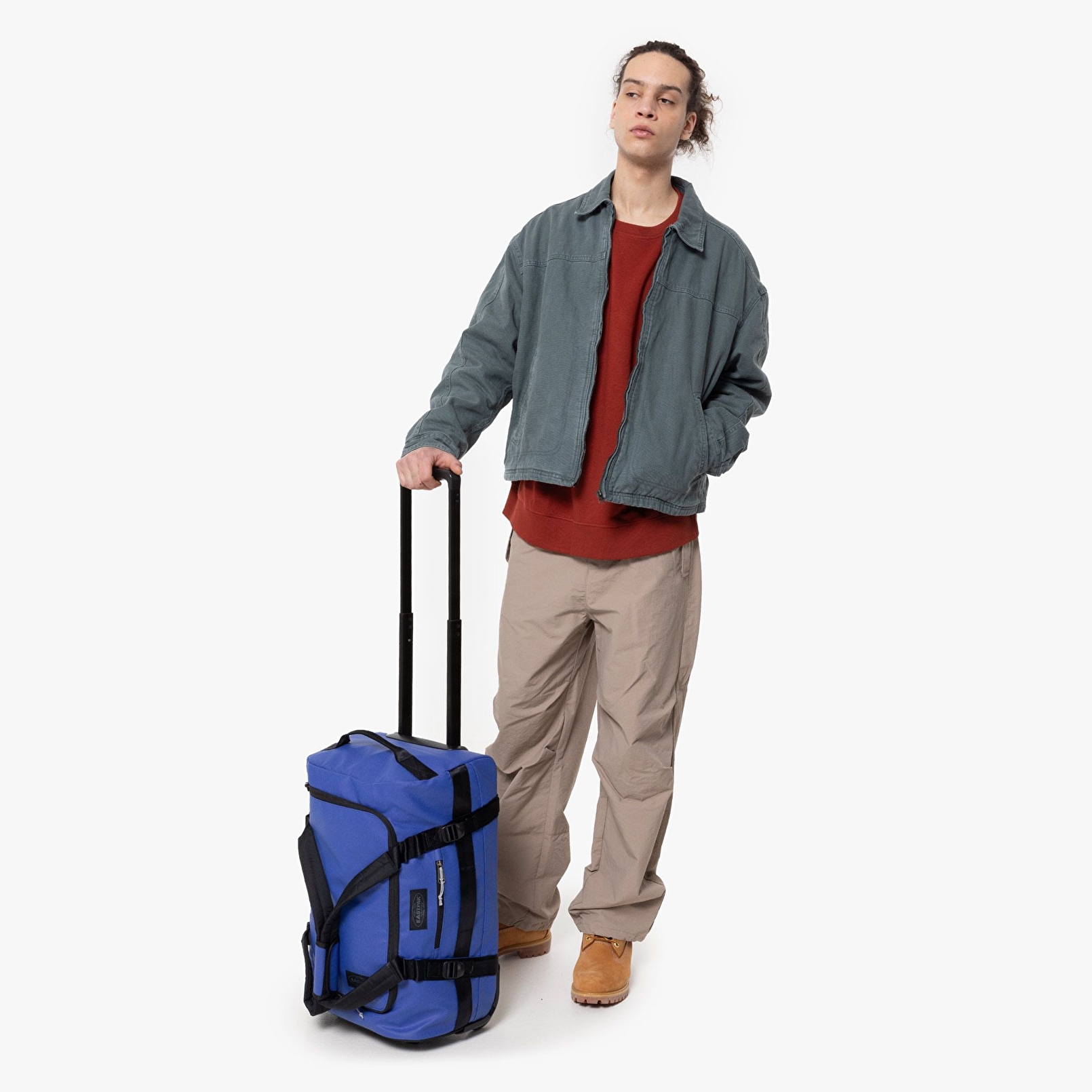 Eastpak DUFFEL PACK WHEEL S TARP BLUE TEKERLEKLİ VALİZ