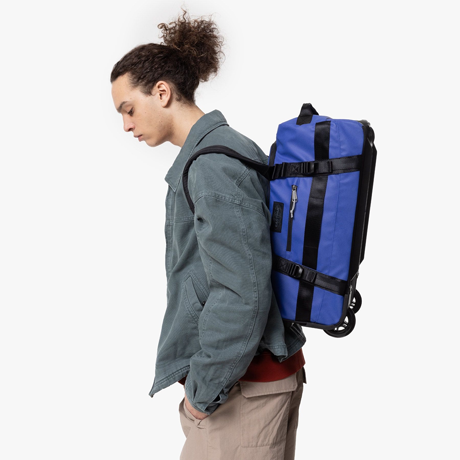 Eastpak DUFFEL PACK WHEEL S TARP BLUE TEKERLEKLİ VALİZ