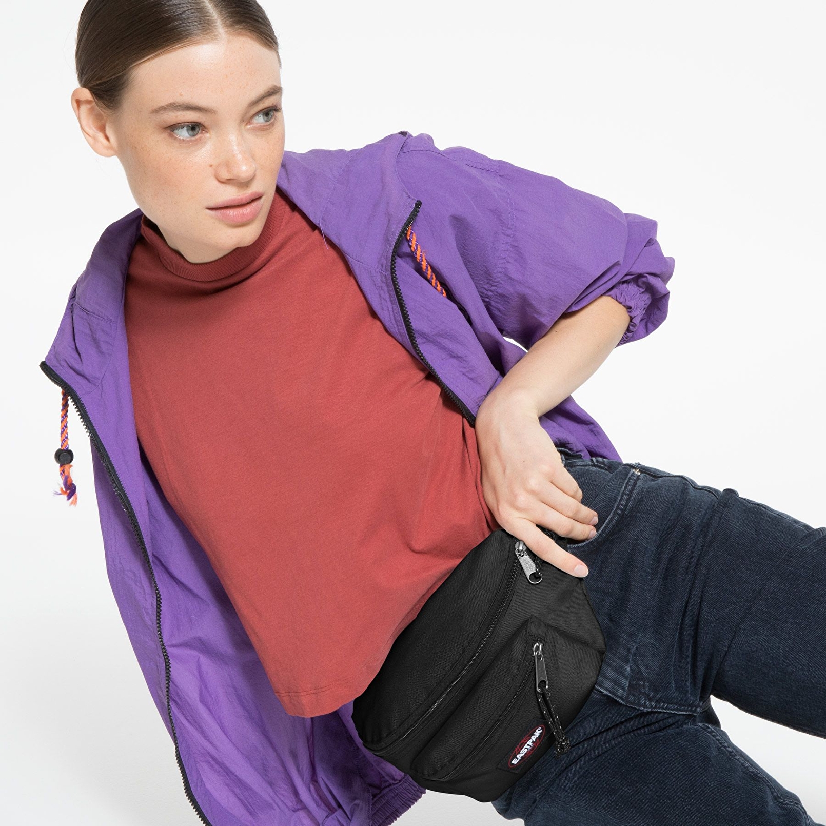 Eastpak DOGGY BAG BLACK BEL ÇANTASI
