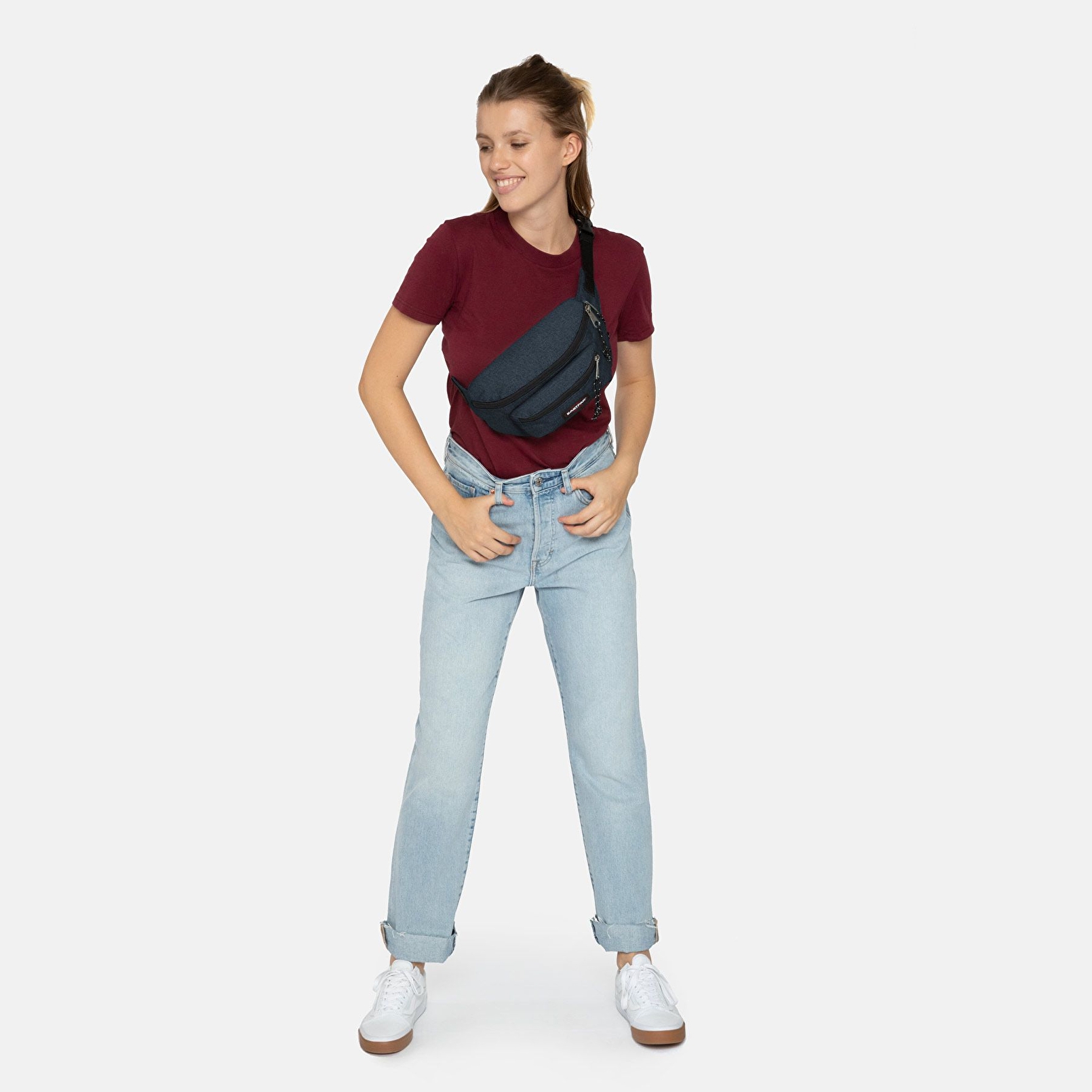 Eastpak DOGGY BAG TRIPLE DENIM BEL ÇANTASI