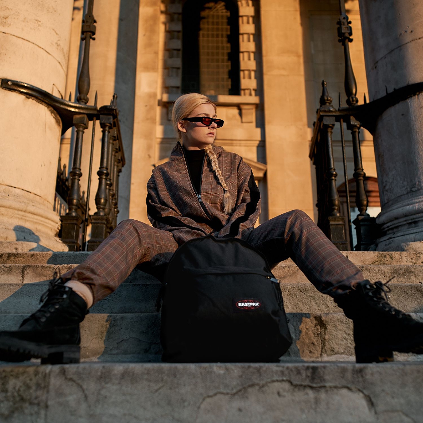 Eastpak PADDED PAK'R BLACK SIRT ÇANTASI
