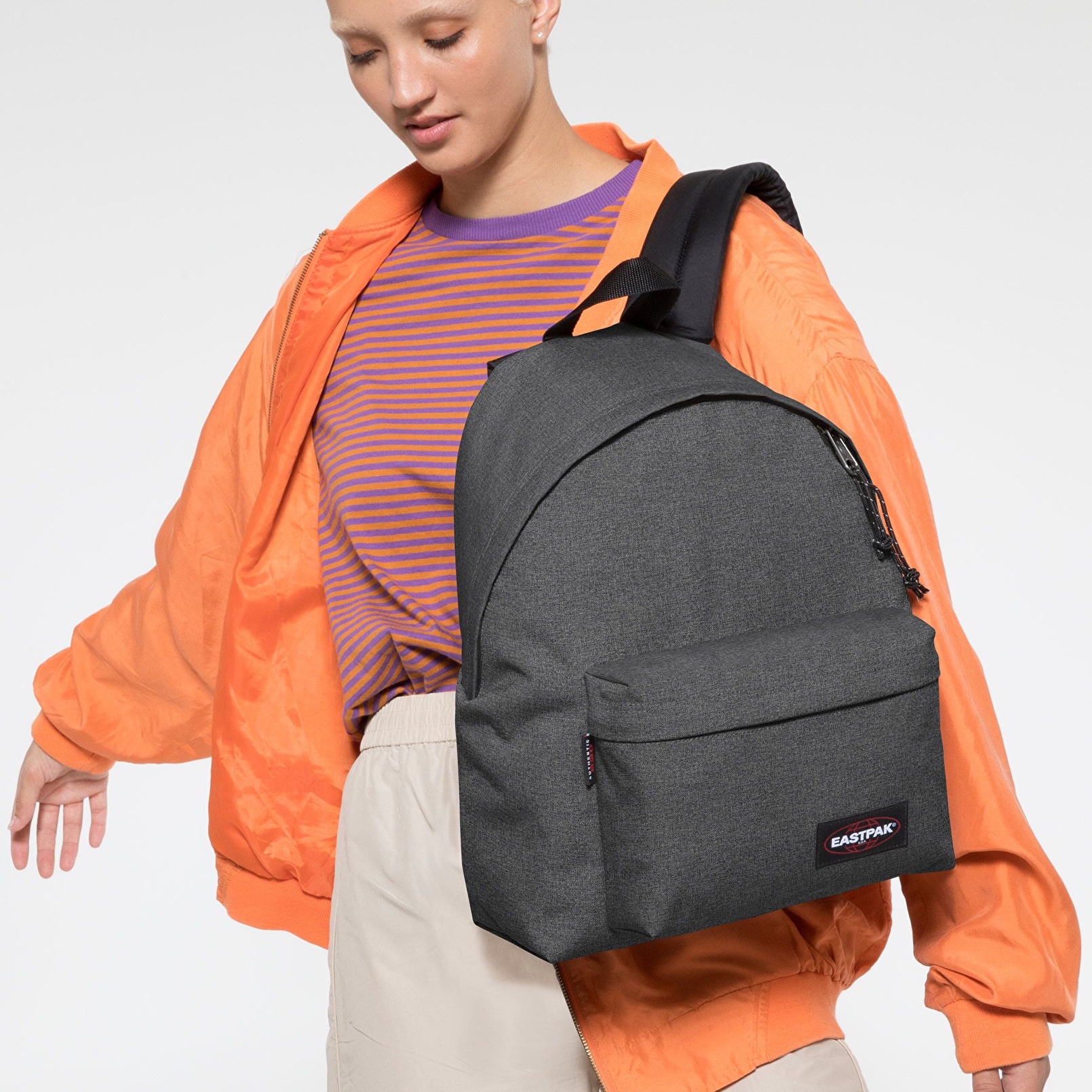 Eastpak PADDED PAK'R BLACK DENIM SIRT ÇANTASI