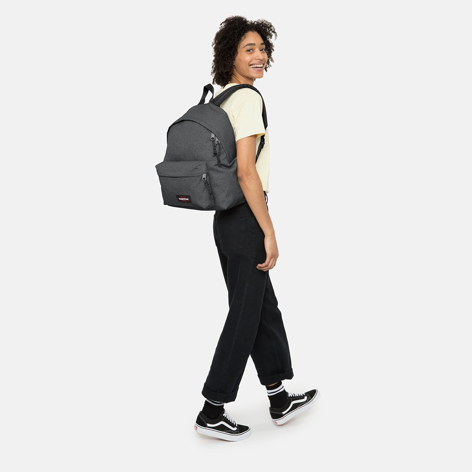 Eastpak PADDED PAK'R BLACK DENIM SIRT ÇANTASI