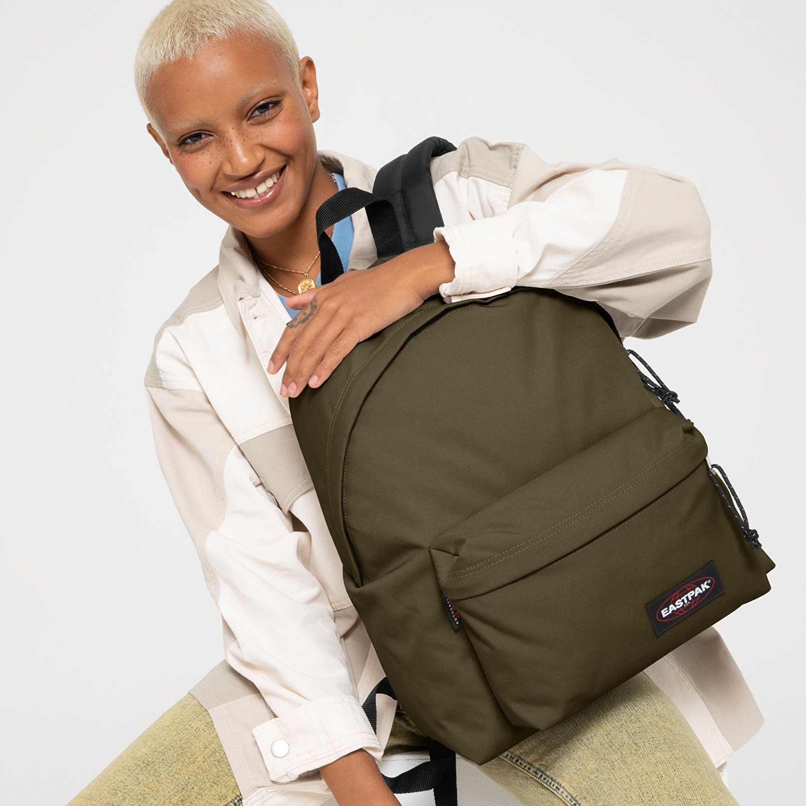 Eastpak PADDED PAK'R ARMY OLIVE SIRT ÇANTASI
