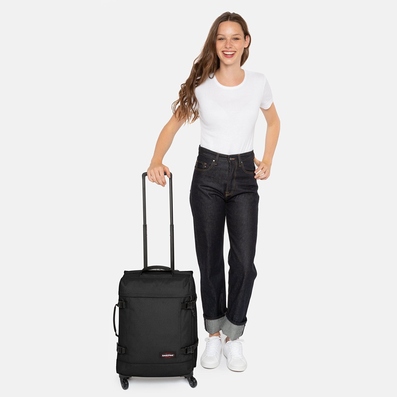 Eastpak TRANS4 S BLACK TEKERLEKLİ VALİZ