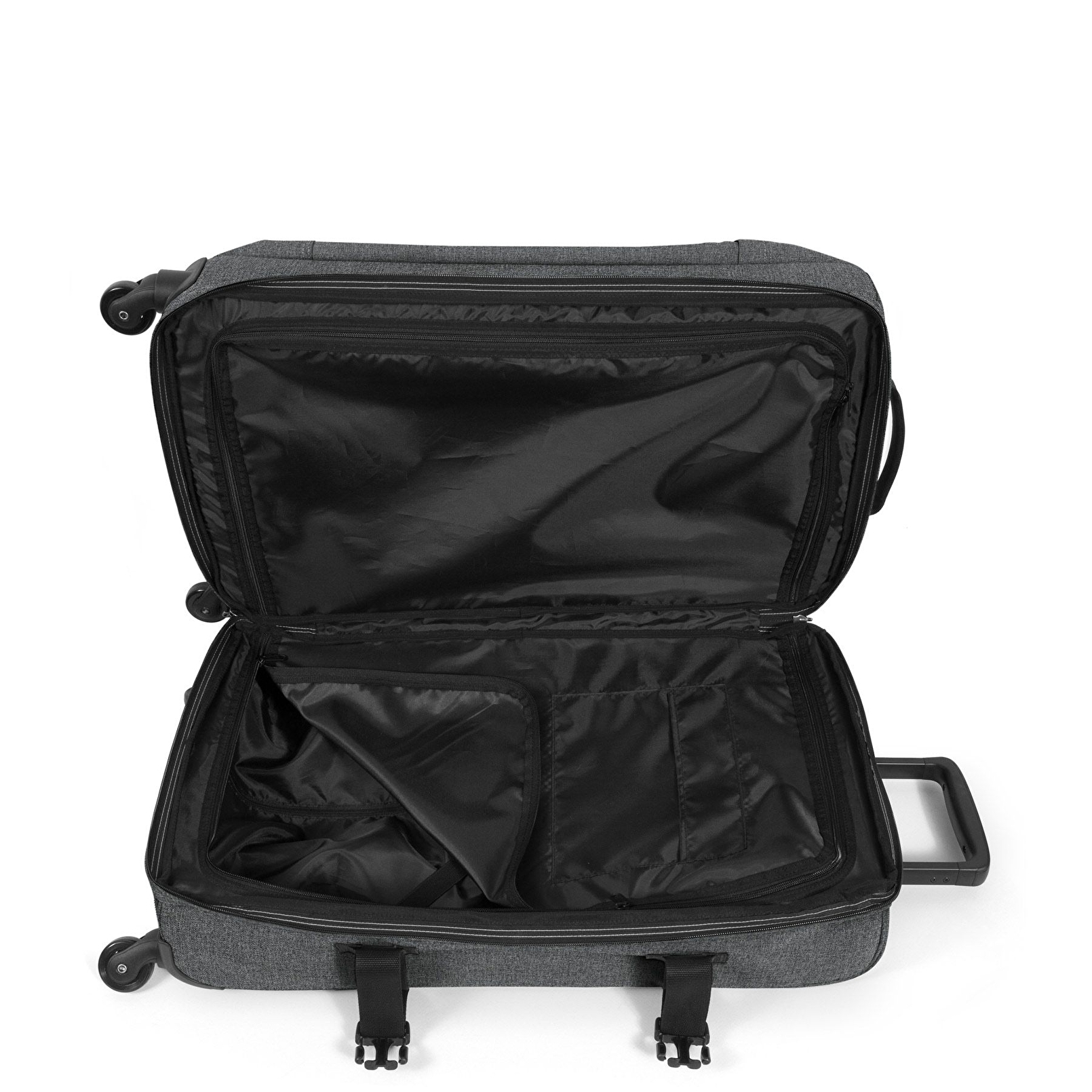 Eastpak TRANS4 S BLACK DENIM TEKERLEKLİ VALİZ