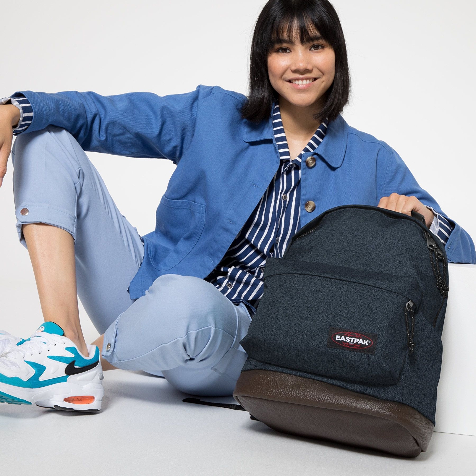 Eastpak WYOMING TRIPLE DENIM SIRT ÇANTASI