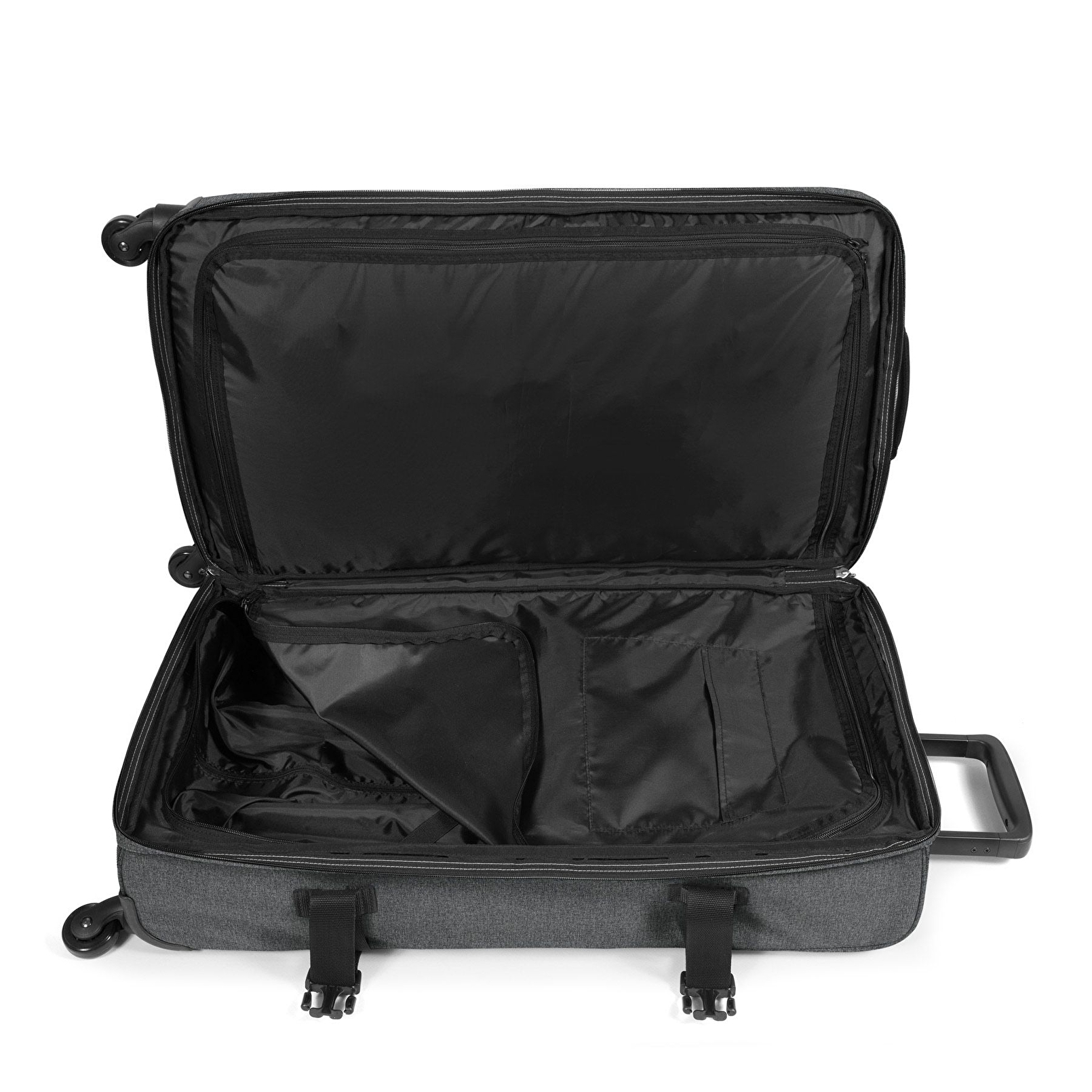 Eastpak TRANS4 L BLACK DENIM TEKERLEKLİ VALİZ