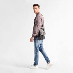RUSHER SUNDAY GREY OMUZ ÇANTASI