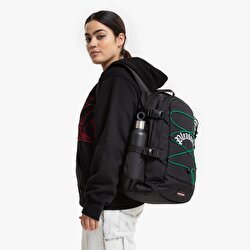 PLEASURES X EASTPAK GERYS SKELETON BLACK SKELETON SIRT ÇANTASI