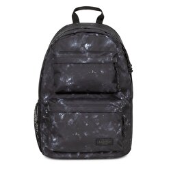 PADDED DOUBLE CASUAL CAMO BLACK SIRT ÇANTASI
