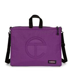 TELFAR X EASTPAK TELFAR SHOPPER M TELFAR PURPLE OMUZ ÇANTASI
