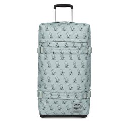 PEANUTS X EASTPAK TRANSIT'R L PEANUTS MINT TEKERLEKLİ VALİZ