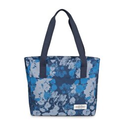 CARRY TOTE BAG WASHED PRINT BLUE OMUZ ÇANTASI