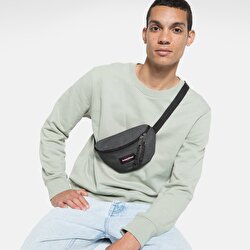 SPRINGER BLACK DENIM BEL ÇANTASI
