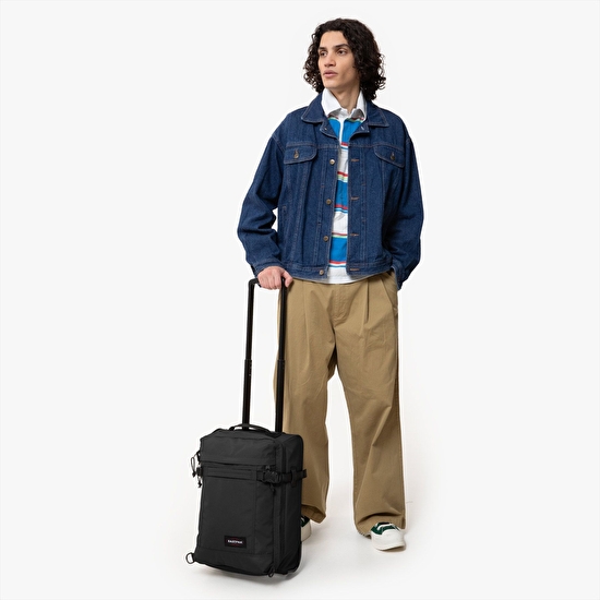 Eastpak STRAPSON XXS BLACK TEKERLEKLİ VALİZ