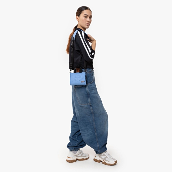 Eastpak TELFAR X EASTPAK TELFAR SHOPPER S TELFAR CERULEAN OMUZ ÇANTASI