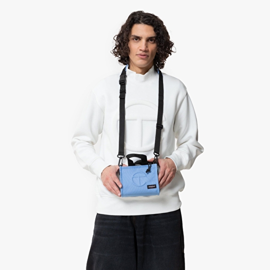 Eastpak TELFAR X EASTPAK TELFAR SHOPPER S TELFAR CERULEAN OMUZ ÇANTASI