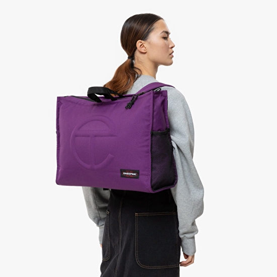 Eastpak TELFAR X EASTPAK TELFAR SHOPPER L TELFAR PURPLE OMUZ ÇANTASI