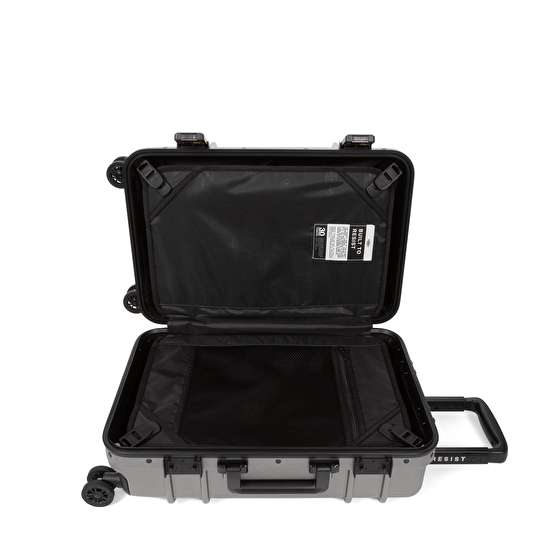 Eastpak RESIST'R CASE S BRUSHED METAL TEKERLEKLİ VALİZ