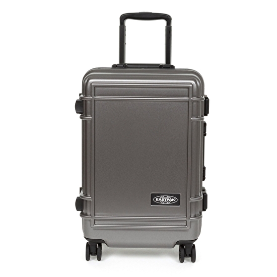 Eastpak RESIST'R CASE S BRUSHED METAL TEKERLEKLİ VALİZ