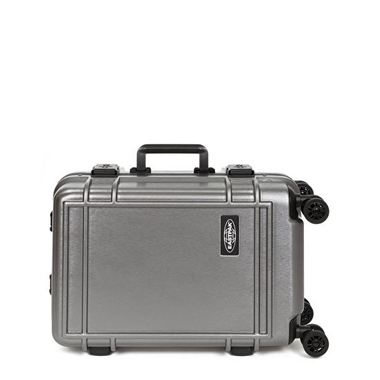 Eastpak RESIST'R CASE S BRUSHED METAL TEKERLEKLİ VALİZ