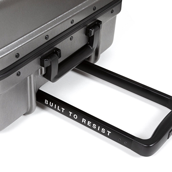 Eastpak RESIST'R CASE L BRUSHED METAL TEKERLEKLİ VALİZ