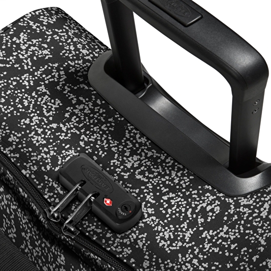 Eastpak TRANVERZ M GLITSPLASHBLACK TEKERLEKLİ VALİZ