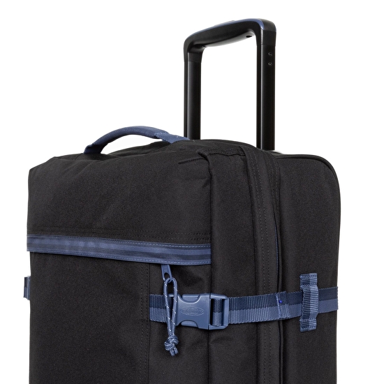 Eastpak TRANVERZ S KONTRAST PREP BLACK TEKERLEKLİ VALİZ