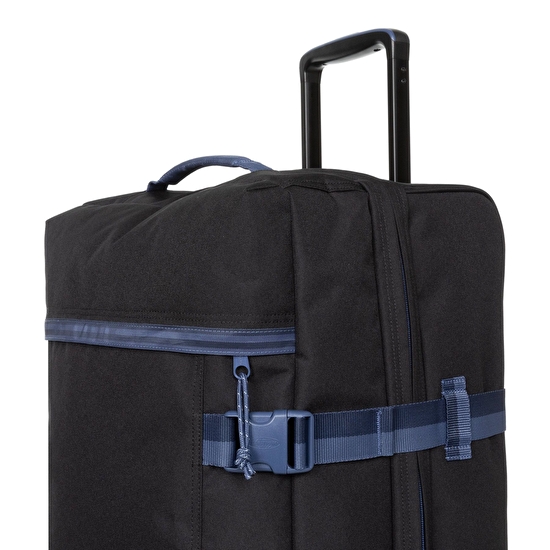 Eastpak TRANVERZ M KONTRAST PREP BLACK TEKERLEKLİ VALİZ