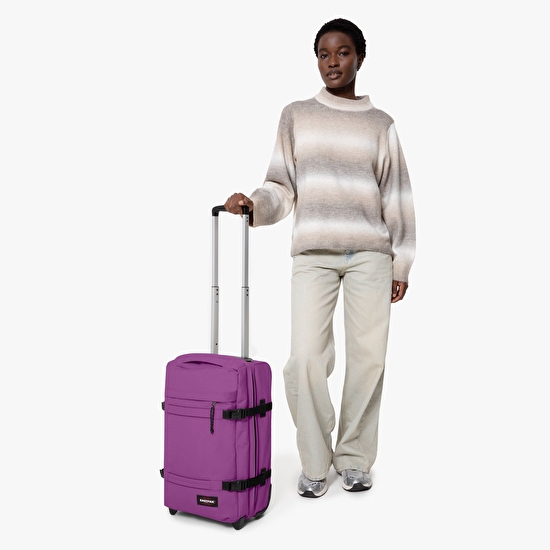 Eastpak TRANSIT'R S FIG PURPLE TEKERLEKLİ VALİZ