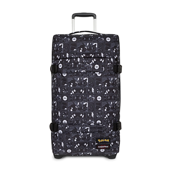 Eastpak POKEMON X EASTPAK TRANSIT'R M POKÉMON BLACK TEKERLEKLİ VALİZ