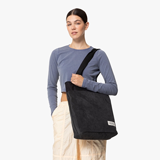 Eastpak SHOPP'R TOTE CORDFUNK BLACK OMUZ ÇANTASI
