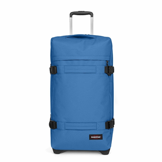 Eastpak TRANSIT'R M HEALING BLUE TEKERLEKLİ VALİZ