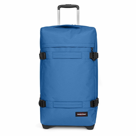 Eastpak TRANSIT'R L HEALING BLUE TEKERLEKLİ VALİZ