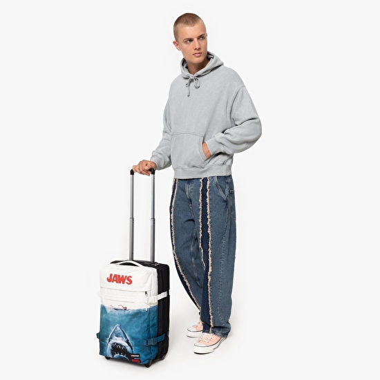 Eastpak JAWS X EASTPAK TRANSIT'R S JAWS POSTER TEKERLEKLİ VALİZ