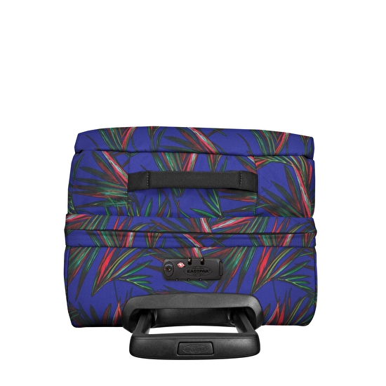 Eastpak TRANVERZ S BRIZE PALM NAVY TEKERLEKLİ VALİZ