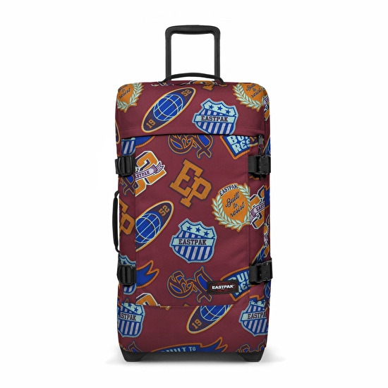 Eastpak TRANVERZ M CLASH BURGUNDY TEKERLEKLİ VALİZ