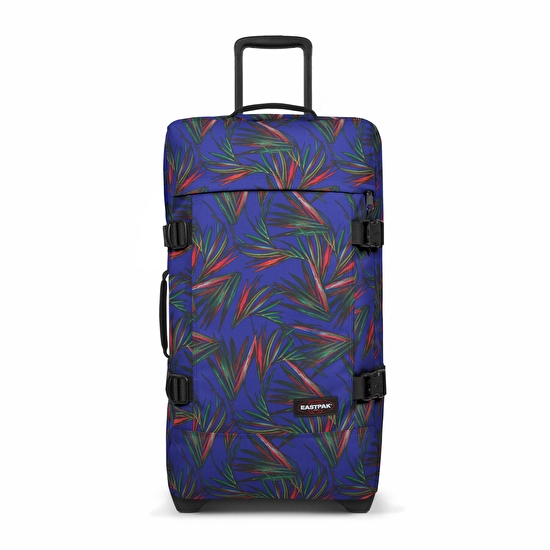 Eastpak TRANVERZ M BRIZE PALM NAVY TEKERLEKLİ VALİZ