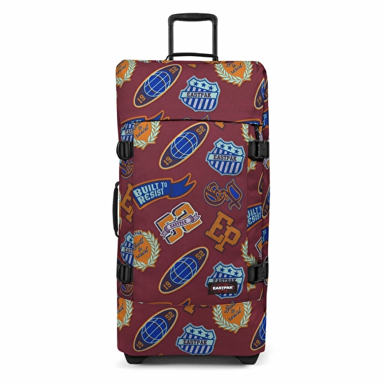 Eastpak TRANVERZ L CLASH BURGUNDY TEKERLEKLİ VALİZ