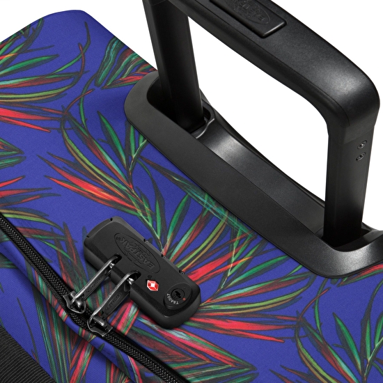 Eastpak TRANVERZ L BRIZE PALM NAVY TEKERLEKLİ VALİZ