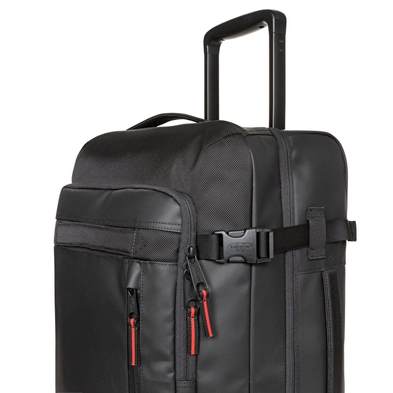 Eastpak TRANVERZ CNNCT S CNNCT TOP BLACK TEKERLEKLİ VALİZ