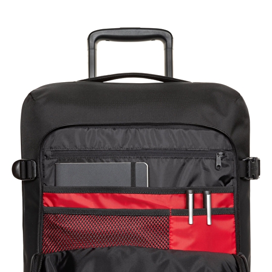 Eastpak TRANVERZ CNNCT S CNNCT TOP BLACK TEKERLEKLİ VALİZ