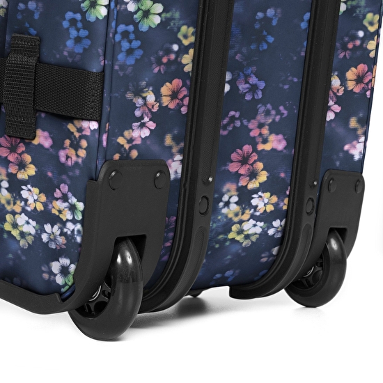 Eastpak TRANSIT'R S FLORA FADE NAVY TEKERLEKLİ VALİZ