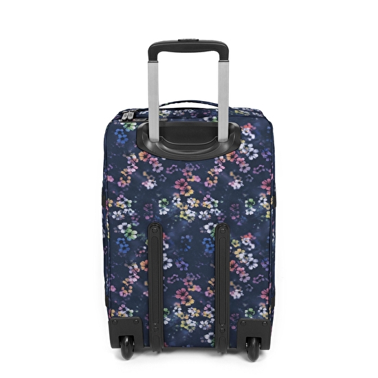 Eastpak TRANSIT'R S FLORA FADE NAVY TEKERLEKLİ VALİZ