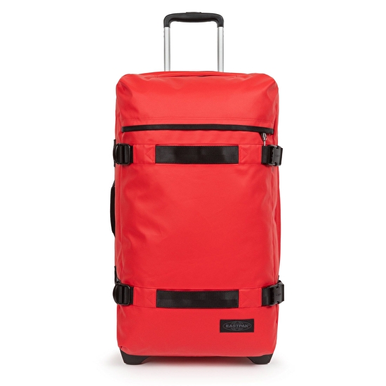 Eastpak TRANSIT'R L TARP RED TEKERLEKLİ VALİZ
